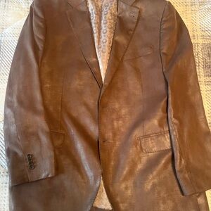 Wendy Bellissimo Shimmering Brown Blazer